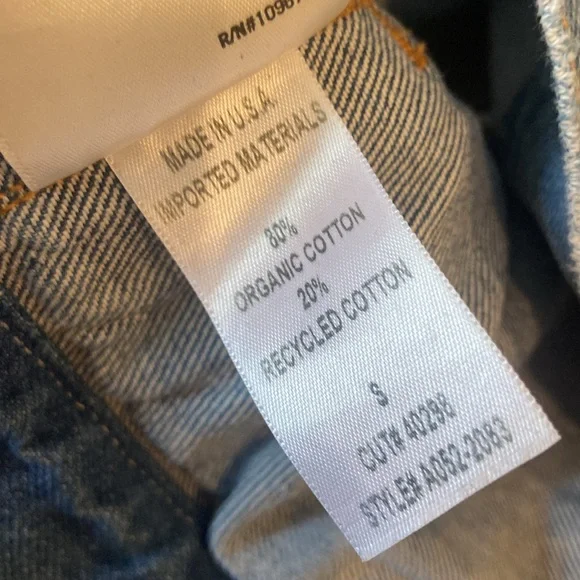 Agolde Light Blue Jean Jacket - Picture 7 of 7